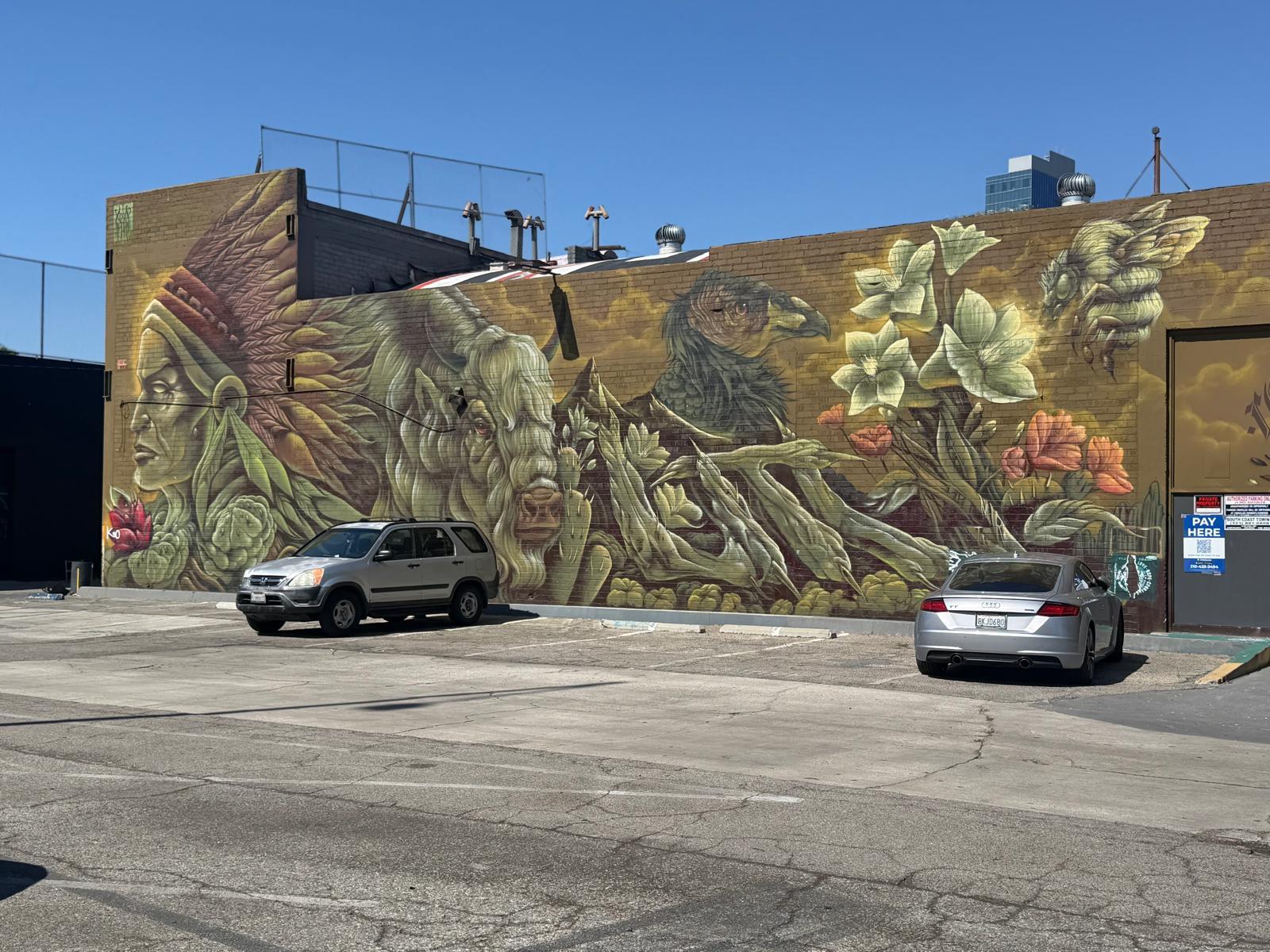 1601 South Hope Street, Los Angeles, CA parking lot